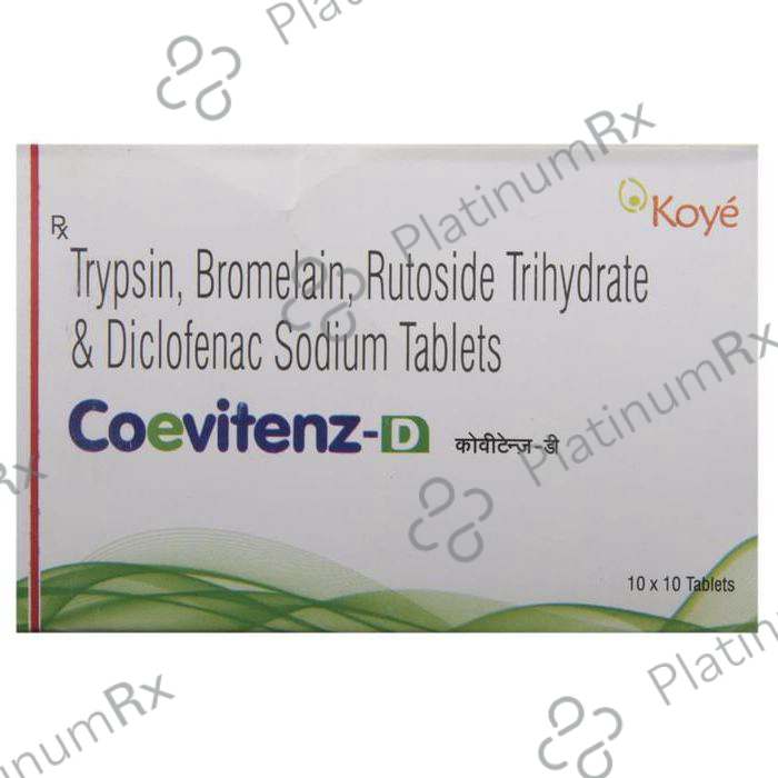 Coevitenz D 90/50/100/48mg Tablet 10s