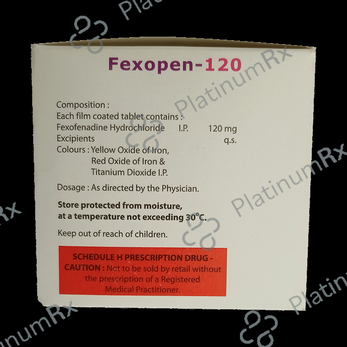 Fexopen 120 Tablet