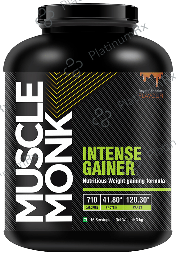 Muscle Monk Intense Gainer Royal Chocolate 3 kg