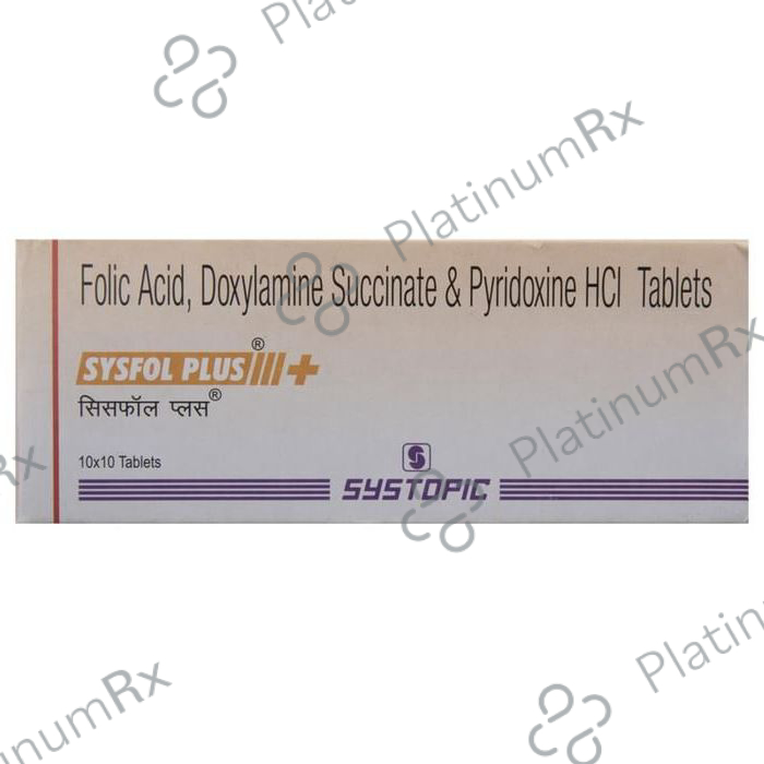 Sysfol Plus 10/2500mcg/10mg Tablet 10s