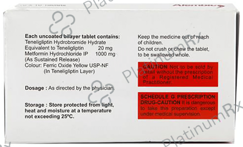 Eternex M 1000/20mg Tablet SR 10s