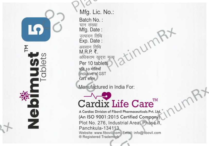 Nebimust 5 Tablet