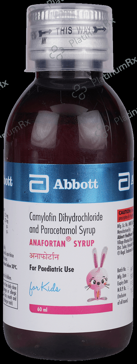 Anafortan 12.5/125mg Syrup 60ml