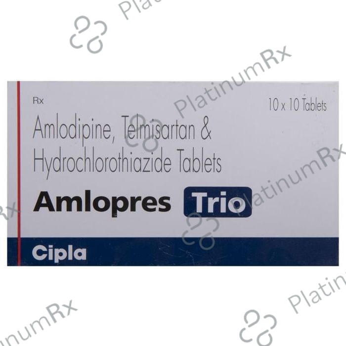 Amlopres Trio 5/12.5/40mg Tablet 10s