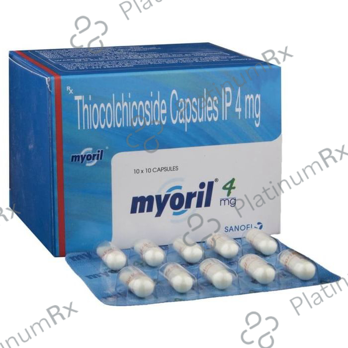 Myoril 4mg Capsule 10s