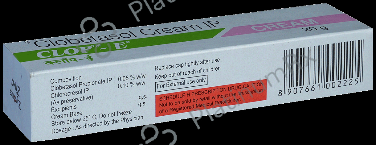 Clop E 0.05% Cream 20gm