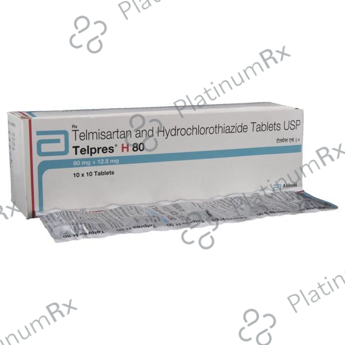 Telpres H 12.5/80mg Tablet 10s