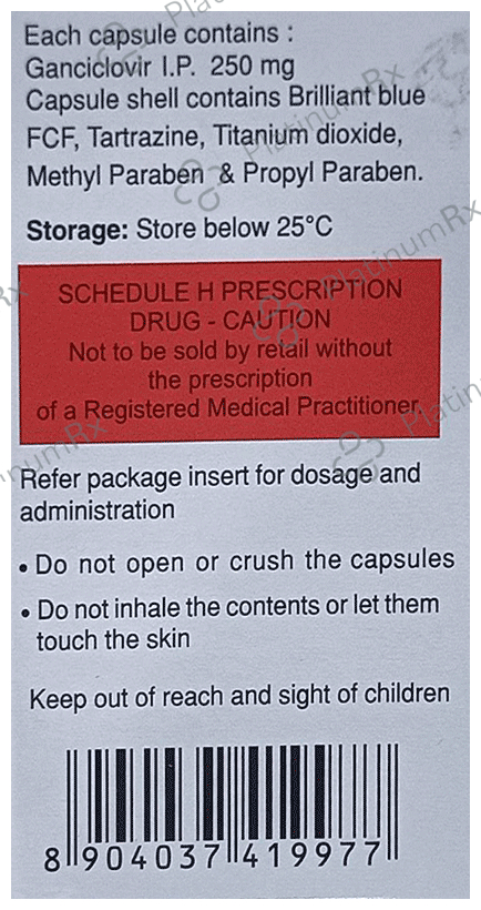 Natclovir 250mg Capsule 30s
