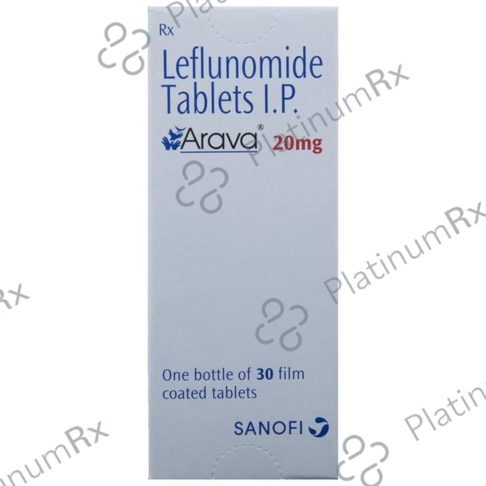 Arava 20mg Tablet