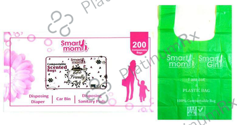 Knexmart Smartmom Compostable Scented Bag 200 bags