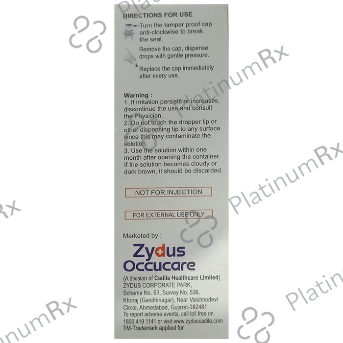 Vista HA Eye Drop 10ml
