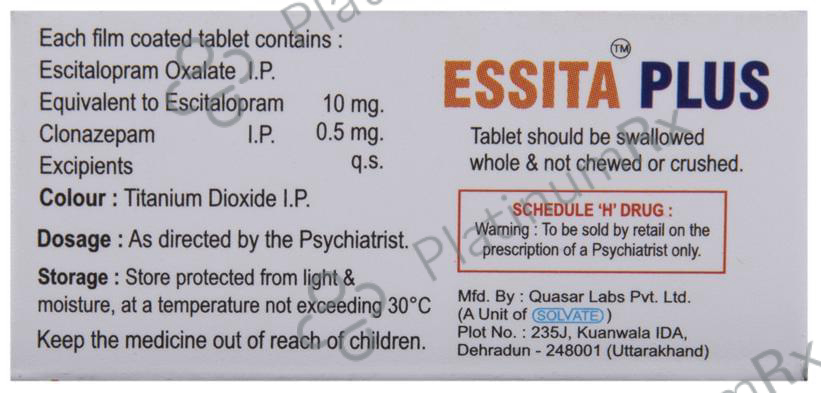 Essita Plus Tablet