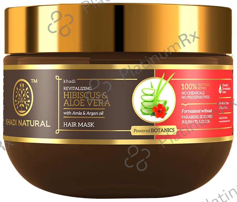 Khadi Naturals Hibiscus Hair Mask Powered Botanics