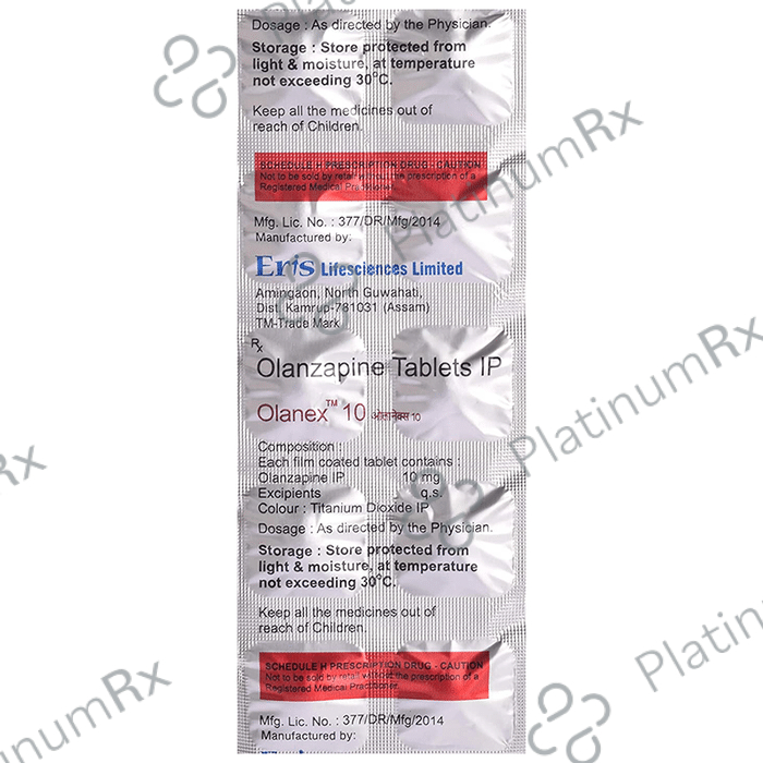 Olanex 10mg Tablet 10s