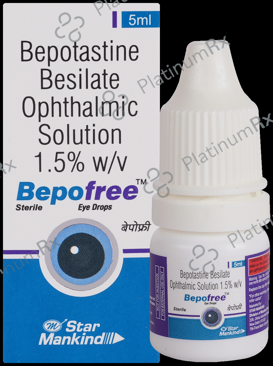 Bepofree 1.5% Eye Drop 5ml