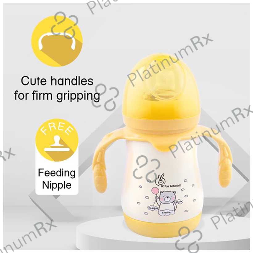 R for Rabbit Steebo Teddy Spout Cup Yellow