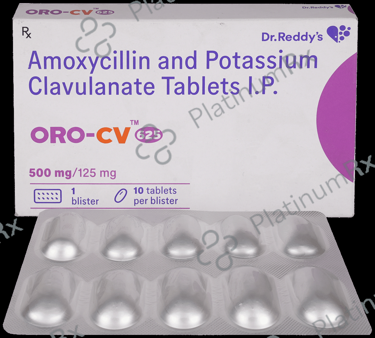 Oro CV 625mg Tablet 10s