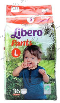 Libero Pants Diaper Large 36 diapers