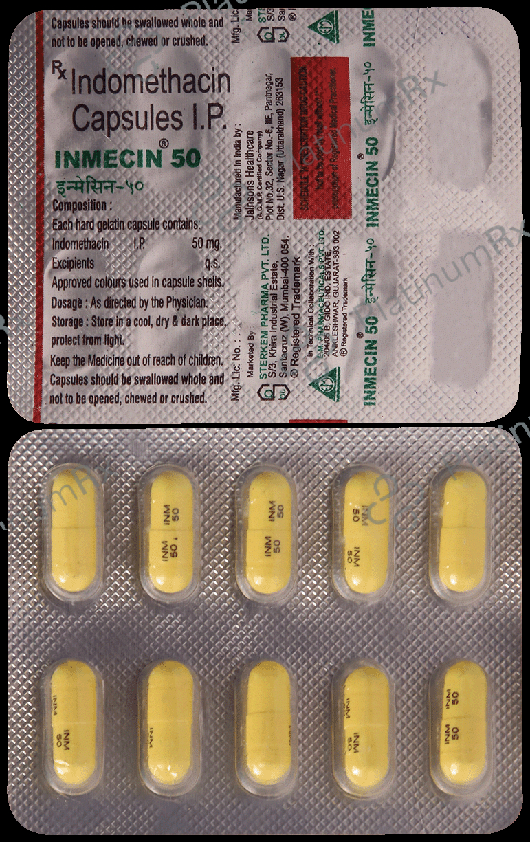 Inmecin 50mg Capsule