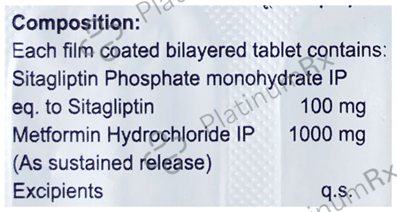 Qsita M SR 100/1000 Tablet