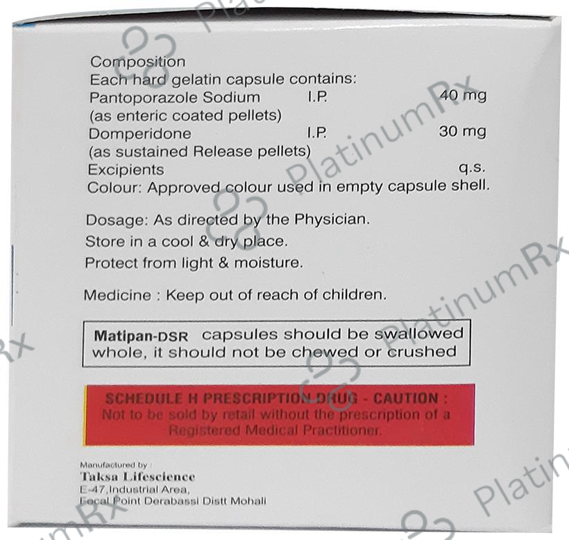 Matipan-DSR Capsule