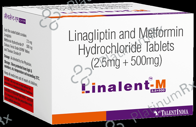 Linalent M 2.5/500mg Tablet 10s