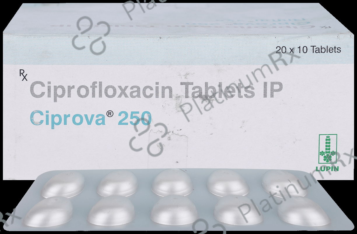 Ciprova 250mg Tablet