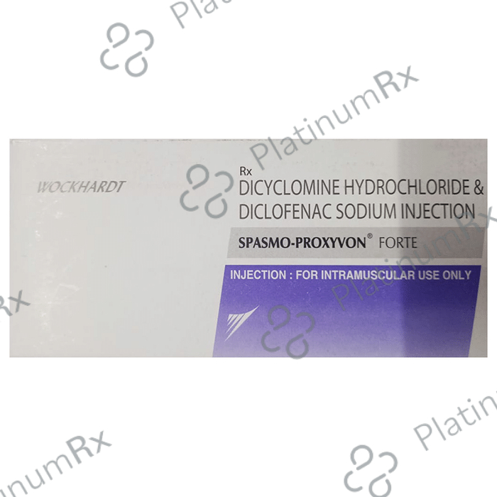 Spasmo Proxyvon Forte 25/10mg Injection 2ml
