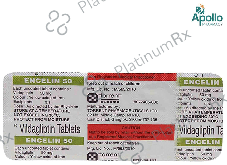 Encelin 50mg Tablet 10s