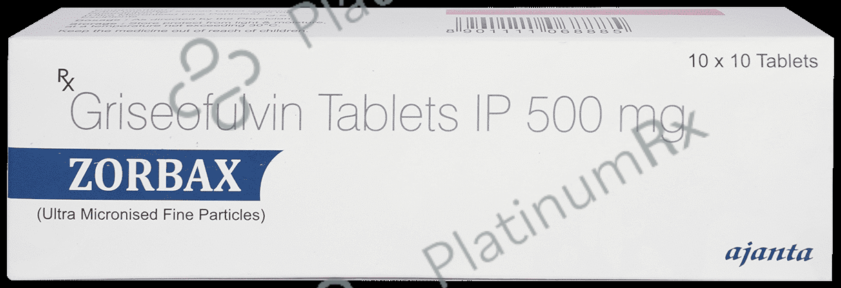 Zorbax 500mg Tablet 10s