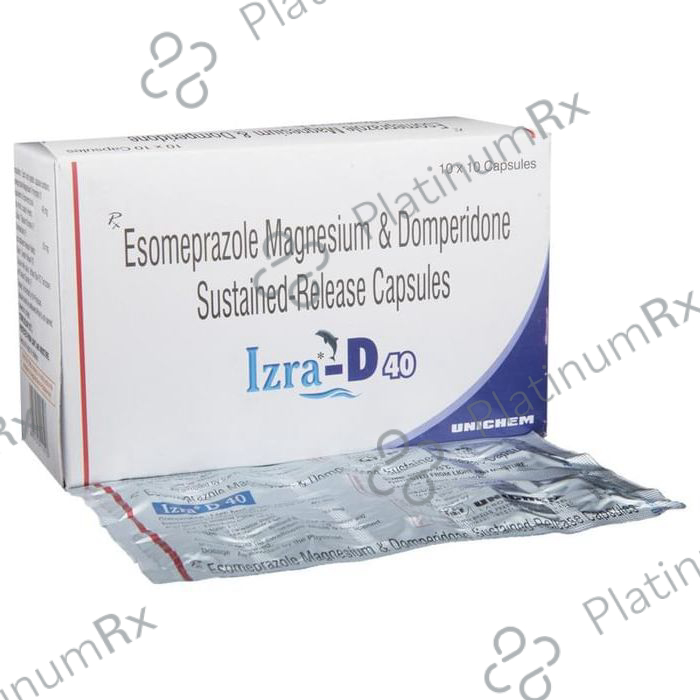 Izra D 40/30mg Capsule SR 10s