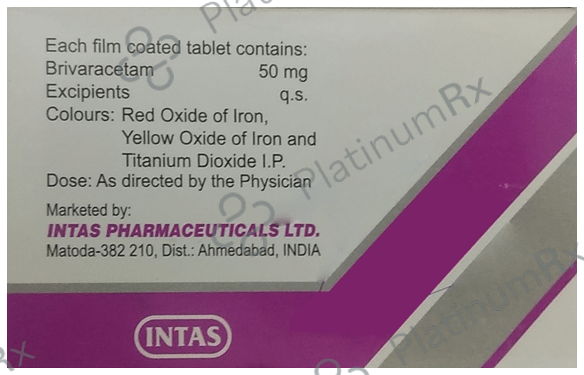 Brivazen 50mg Tablet 10s