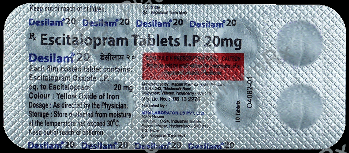 Desilam 20mg Tablet