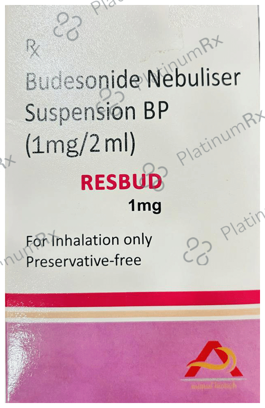 Resbud 1mg Respules(2ml Each)