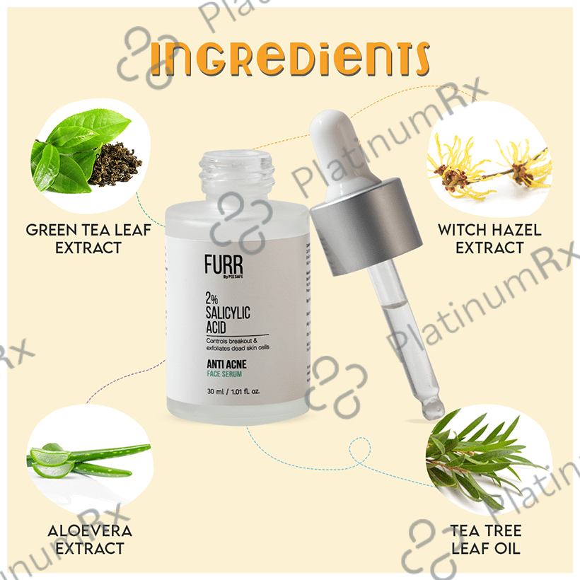 Furr FURR 2% Salicylic Anti Acne Face Serum