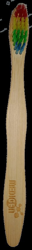 Medigen Organic Bamboo Ultra Soft Toothbrush