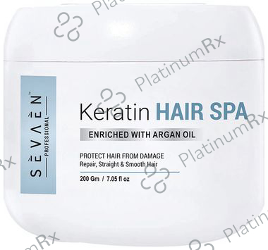 Sevaen Professional Keratin Hair Spa Cream Enriched with Argan Oil