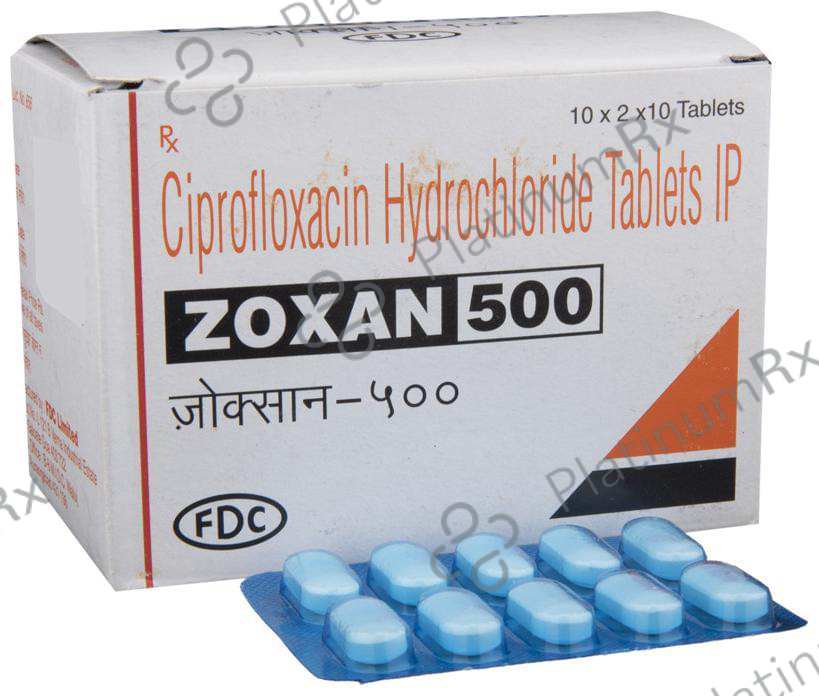 Zoxan 500mg Tablet 10s