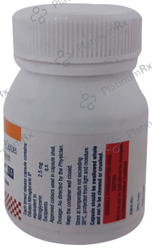 Angistat 2.5mg Capsule TR 25s