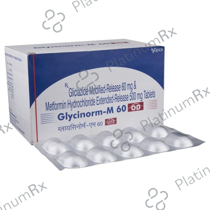 Glycinorm M 60 OD Tab 10s