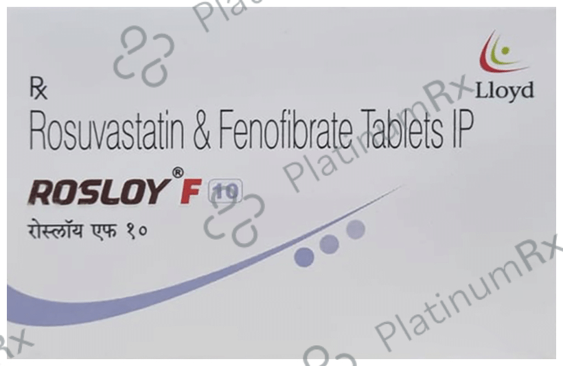 Rosloy F 10 10/160mg Tablet 15s