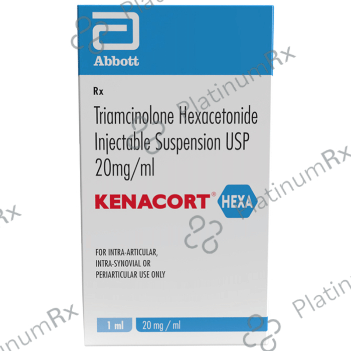 Kenacort Hexa 20mg Injection 1ml