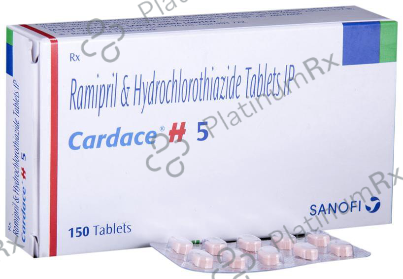 Cardace H 5 Tablet 10 Tablet