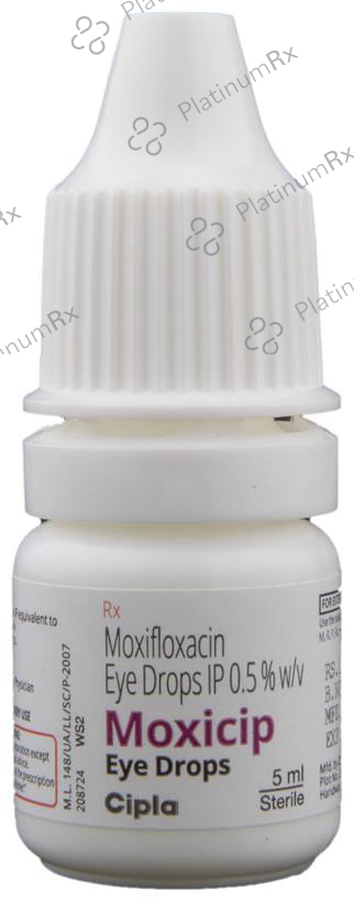 Moxicip 0.5% Eye Drop 5ml