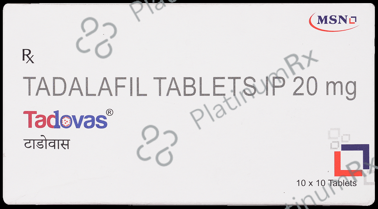 Tadovas 20mg Tablet