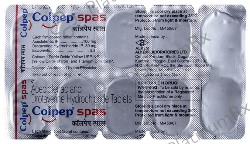 Colpep Spas Tablet