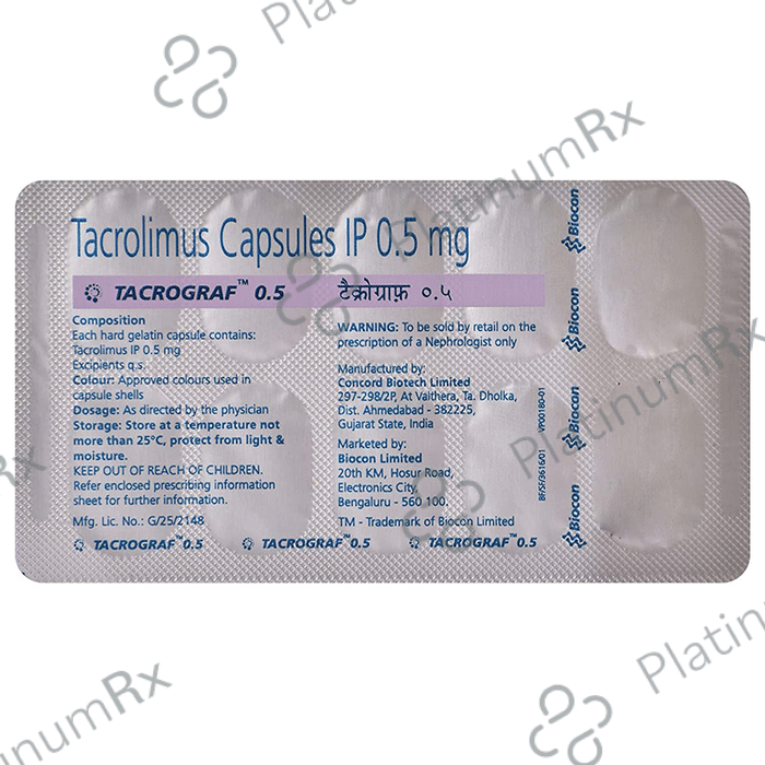 Tacrograf 0.5 Capsule