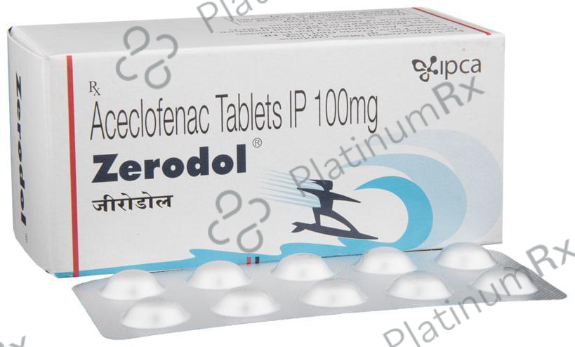 Zerodol 100mg Tablet 10s