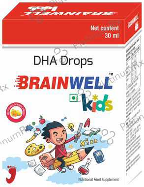 Brainwell Kids Oral Drops Delicious Mango