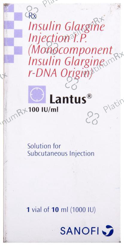 Lantus (100 IU/ml) (1*10ml Vial)
